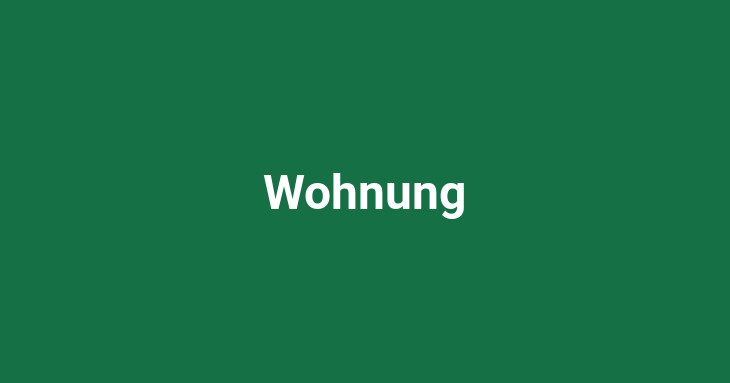 Wohnung