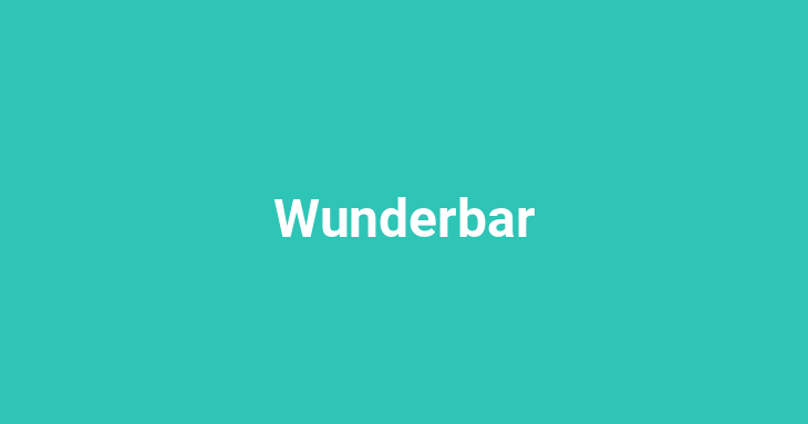 Wunderbar