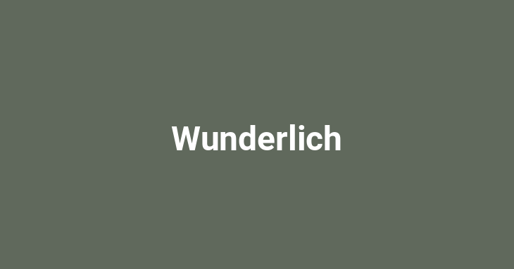 Wunderlich