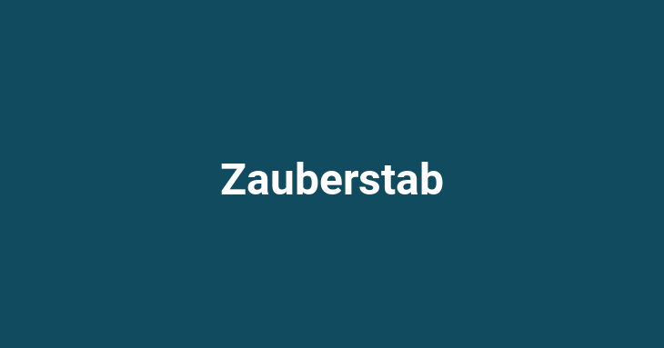 Zauberstab