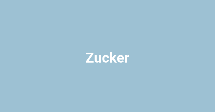 Zucker