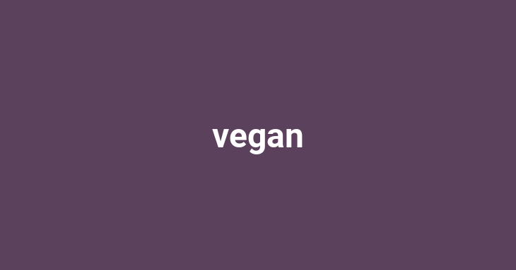 vegan